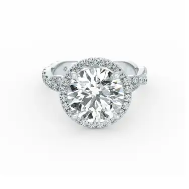 Gemi Engagement Ring With Halo Image