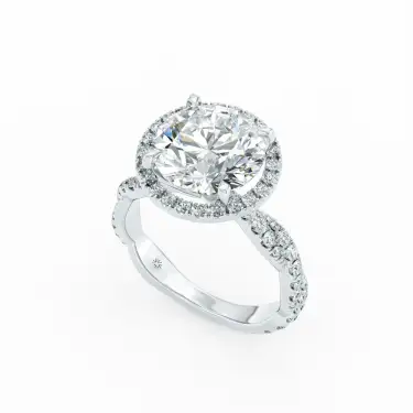 Gemi Engagement Ring With Halo Image