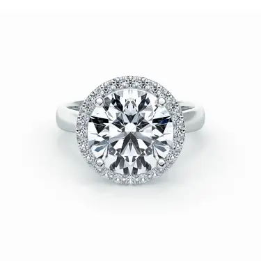 Dulci Engagement Ring With Halo Image