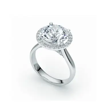 Dulci Engagement Ring With Halo Image